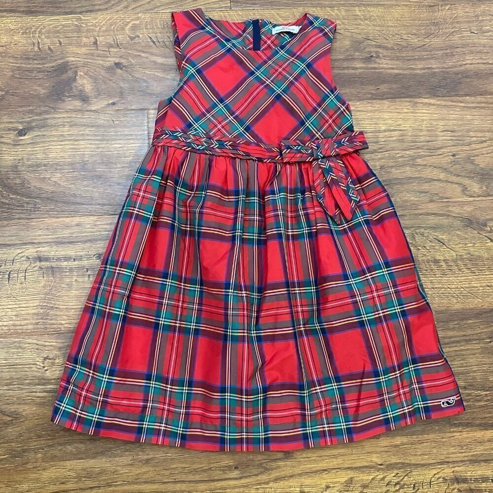 Vineyard Vines plaid holiday dress